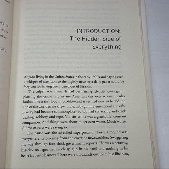 Freakonomics by Steven D. Levitt & Stephen J. Dubner | Economics| Hardcover Book - Picture 13 of 13